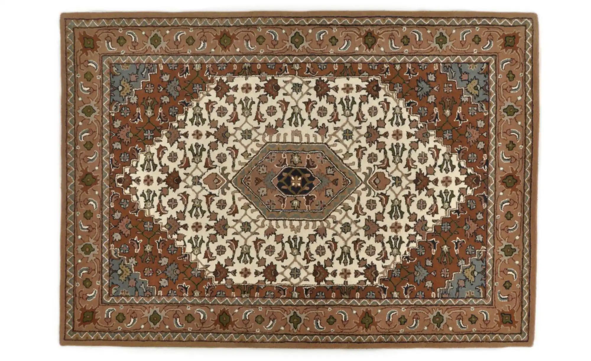 Bild von THEKO Wollteppich »Royal Orient - Bidjar 9«, rechteckig, 14 mm Höhe, Obermaterial: reine Wolle, handgetuftet, Orient-Optik