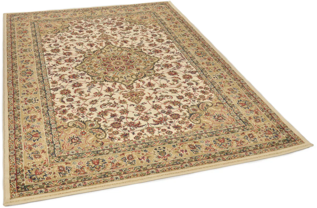 Bild von THEKO Orientteppich  Hamadan ¦ beige ¦ Synthetische Fasern ¦ Maße (cm): B: 200 H: 1 Teppiche > Wohnteppiche > Wohnteppiche 200x300 cm - Höffner