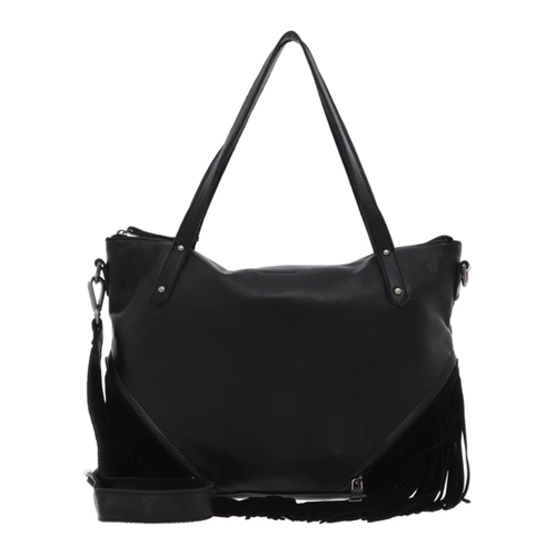 Bild von FREDsBRUDER Tin Shopper schwarz – Elegante Schultertasche für den Alltag