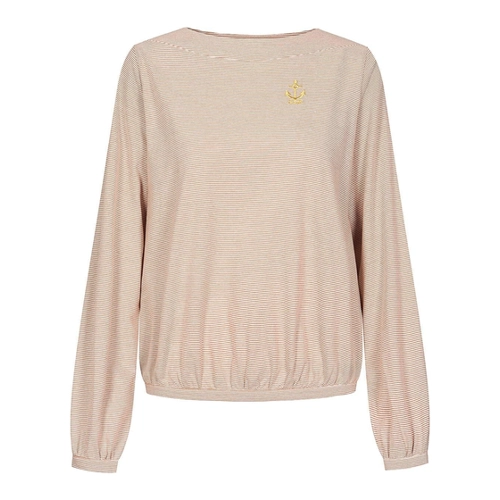 Bild von Derbe Rundhalsshirt Golden Anchor Langarmshirt – modisches Longsleeve für Damen