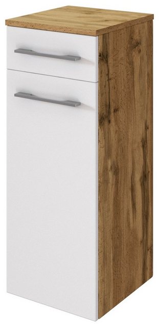 Bild von HELD MÖBEL Unterschrank »Livorno«, BxHxT: 30 x 79 x 35 cm - weiss