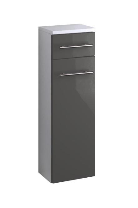 Bild von HELD MÖBEL Unterschrank »Parma«, BxHxT: 25 x 79 x 20 cm - grau