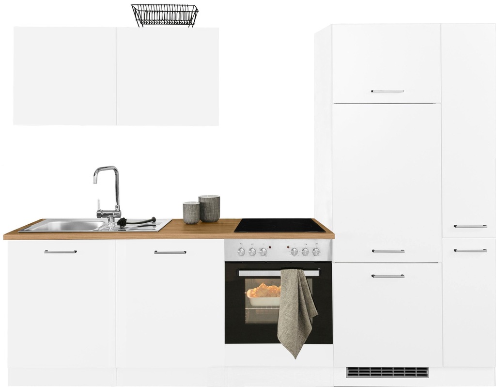 Bild von KOCHSTATION Küchenzeile "KS-Kehl", ohne E-Geräte, Breite 270 cm, für Kühlschrank