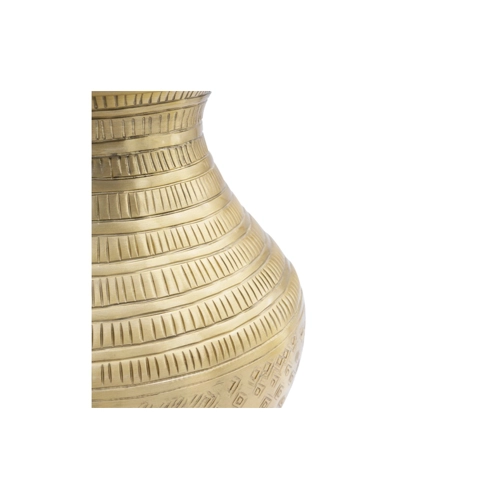Bild von LaLe Living Dekovase Blumenvase Deniz in Gold – Elegante Akzente für Ihr Zuhause