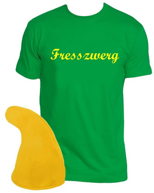 Bild von coole-fun-t-shirts Kostüm FRESSZWERG Zwergen Kostüm Fress Zwerg Karneval Fasching