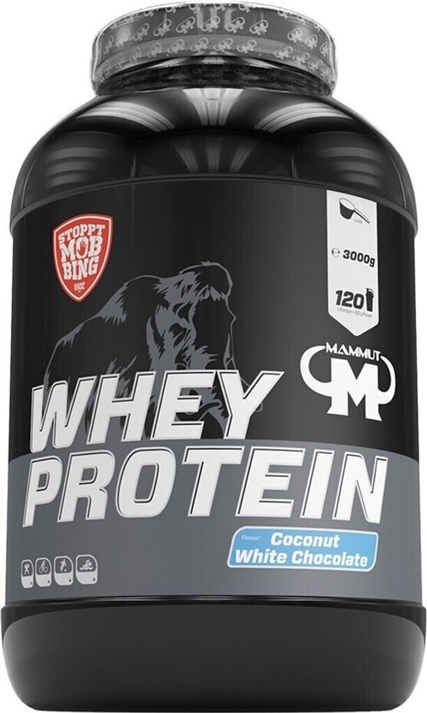 Bild von Mammut Nutrition Whey Protein, Coconut White Chocolate, Molke, Eiweiß, Protein Shake, 3000 g