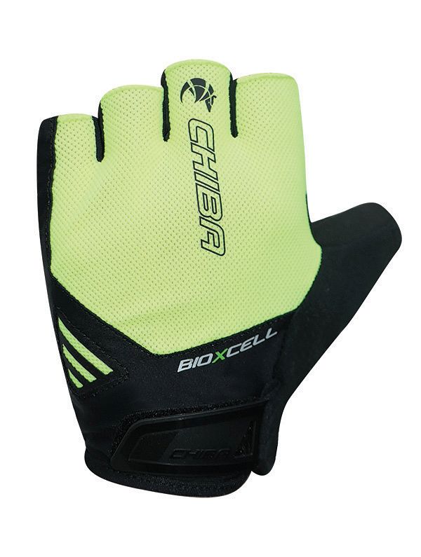 Bild von Chiba BioXCell Air Fahrrad Handschuhe kurz gelb/schwarz 2025 XL (10)