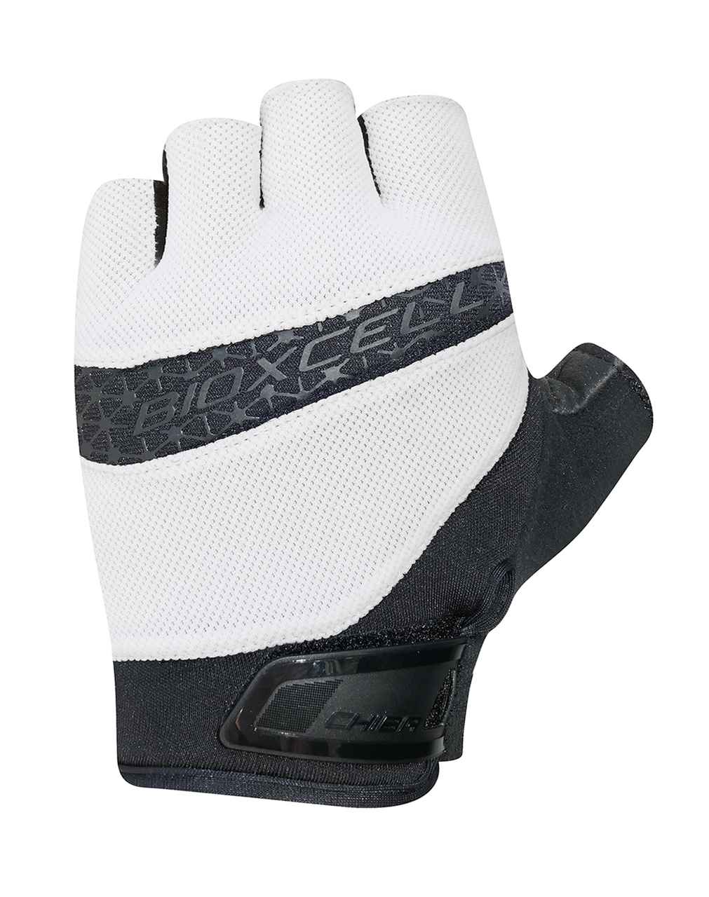 Bild von Chiba BioXCell Pro Fahrrad Handschuhe kurz weiß/schwarz 2023 M (8)