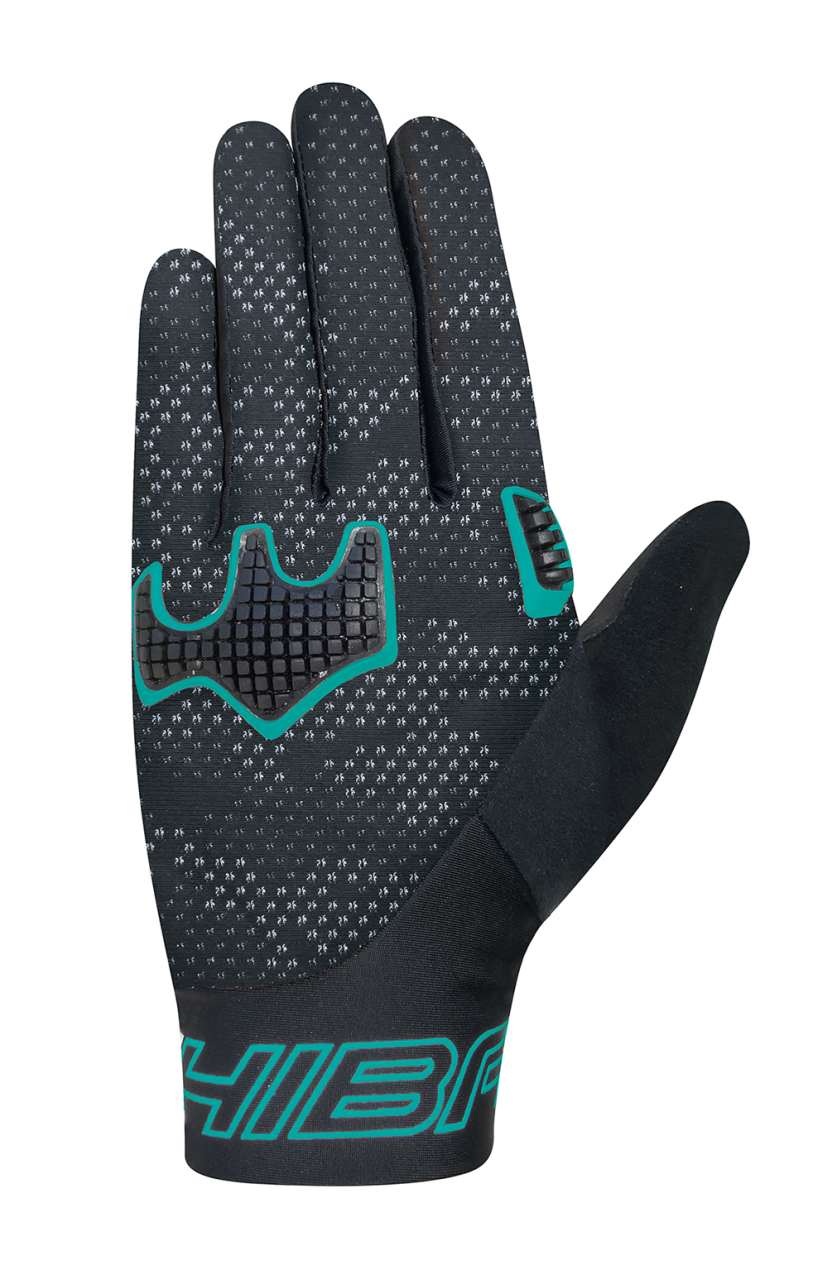 Bild von Chiba Infinity Fahrrad Handschuhe lang schwarz/petrol 2025 XL (10)