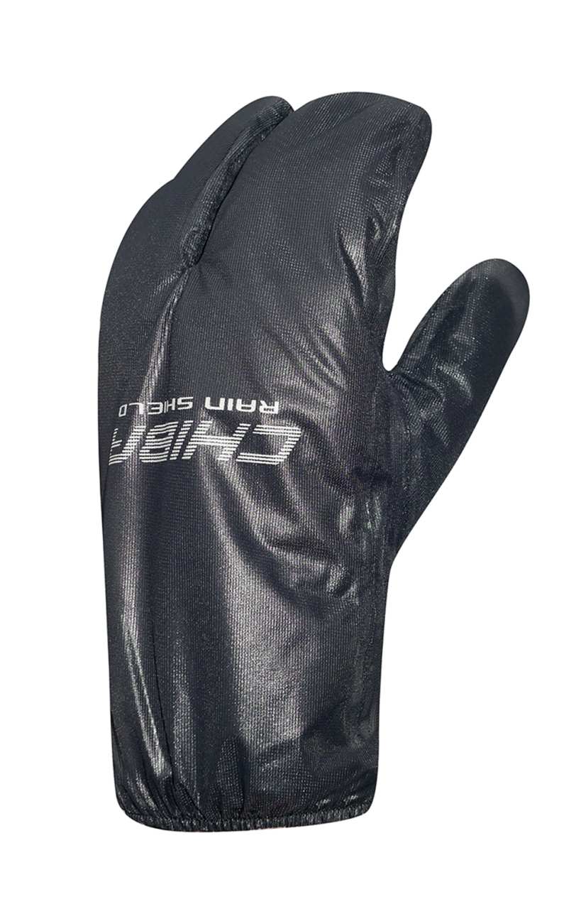 Bild von Chiba Rainshield Superlight Fahrrad Lobster Überzug Handschuhe lang schwarz 2025 XS (6)