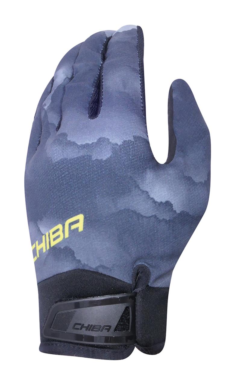 Bild von Chiba Viper Fahrrad Handschuhe lang grau 2023: Größe: L (9)