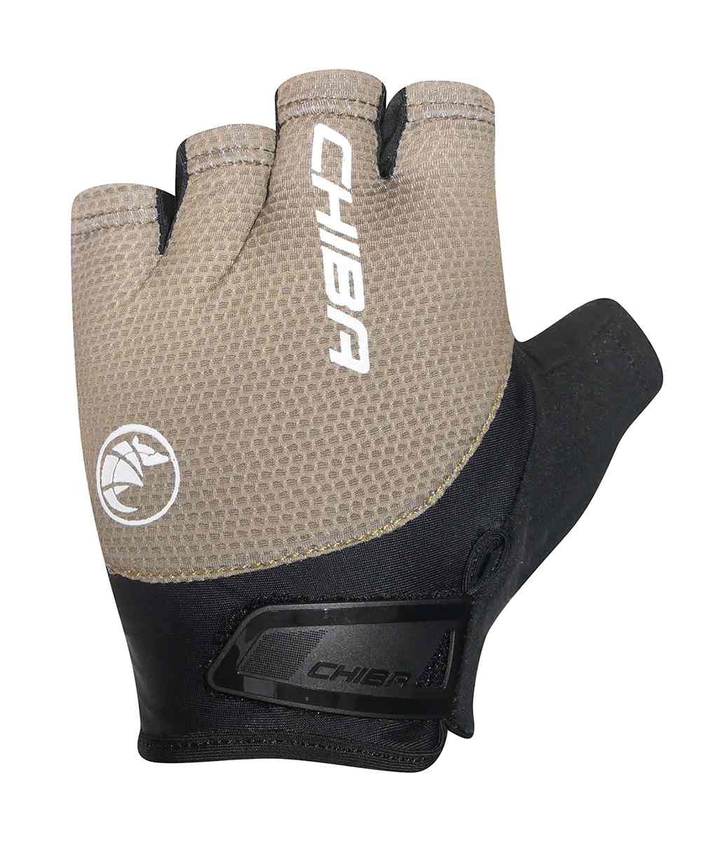 Bild von Chiba Gel Air Fahrrad Handschuhe kurz olive grün/schwarz 2025 L (9)