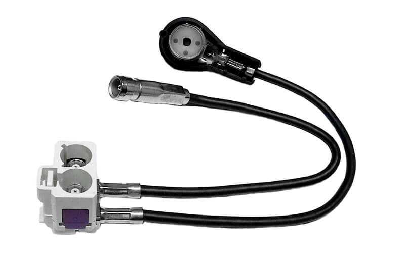 Bild von Original Kufatec Antennenadapter Diversity für Audi Navigation RNS-D auf RNS-E