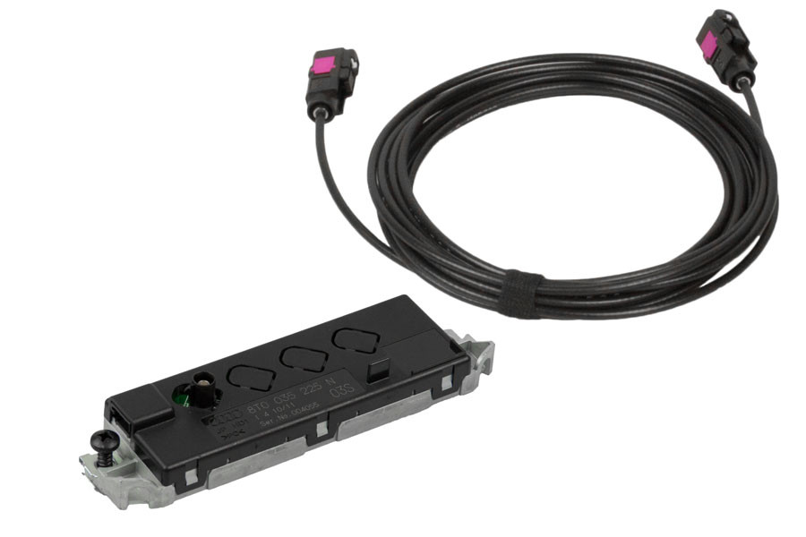 Bild von Original Antennen Modul + Kufatec Kabelbaum DAB DAB+ für Audi A5 8T mit MMi 3G