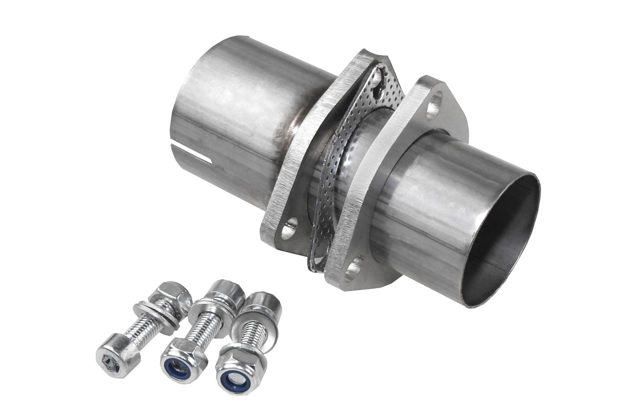 Bild von Original Kufatec Sound Booster Rohr mit Flansch + Anbauteilen für Sound-Aktor