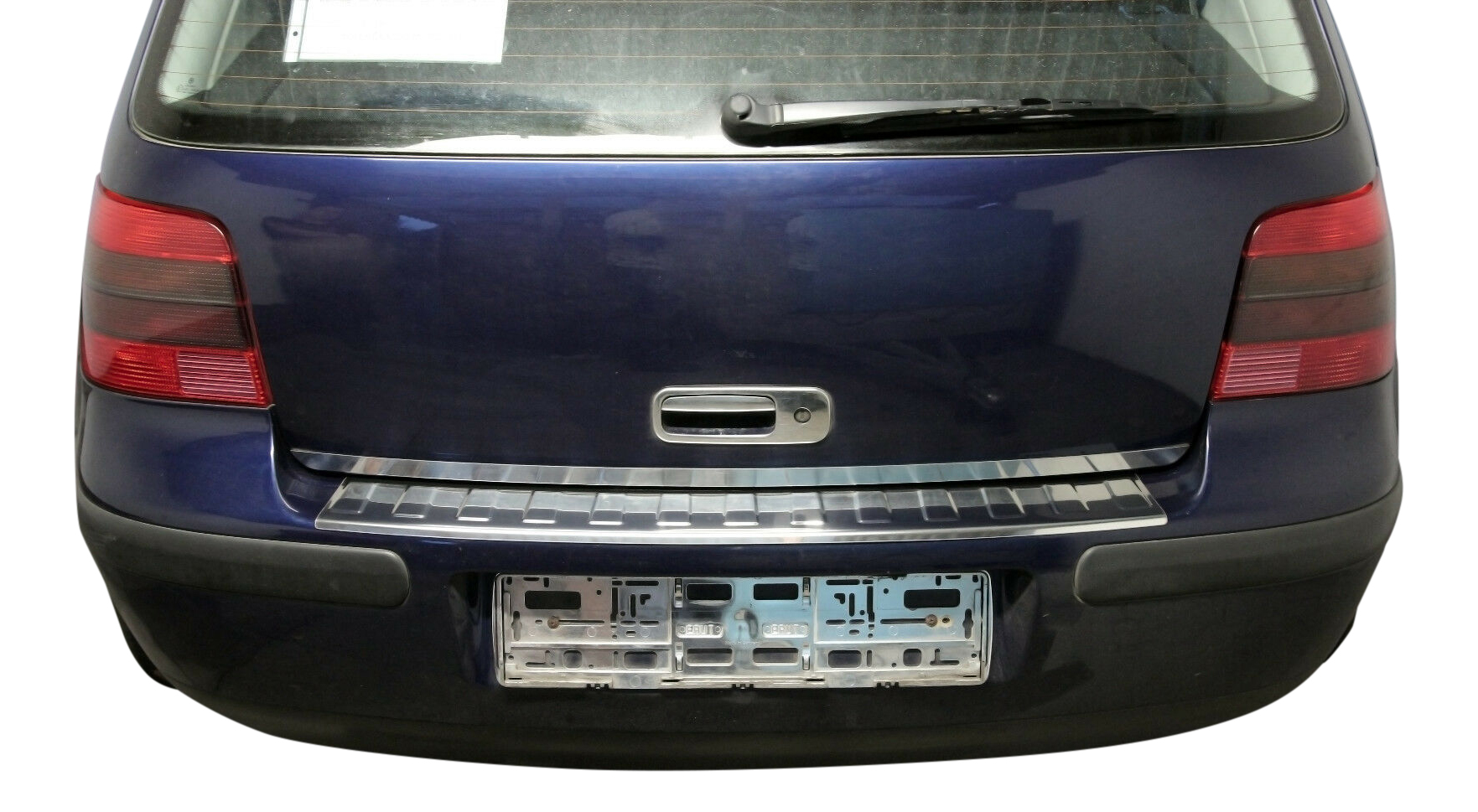 Bild von LADEKANTENSCHUTZ Edelstahl MATT Leiste Schutz für VW Golf IV 4 ab 1997-2004