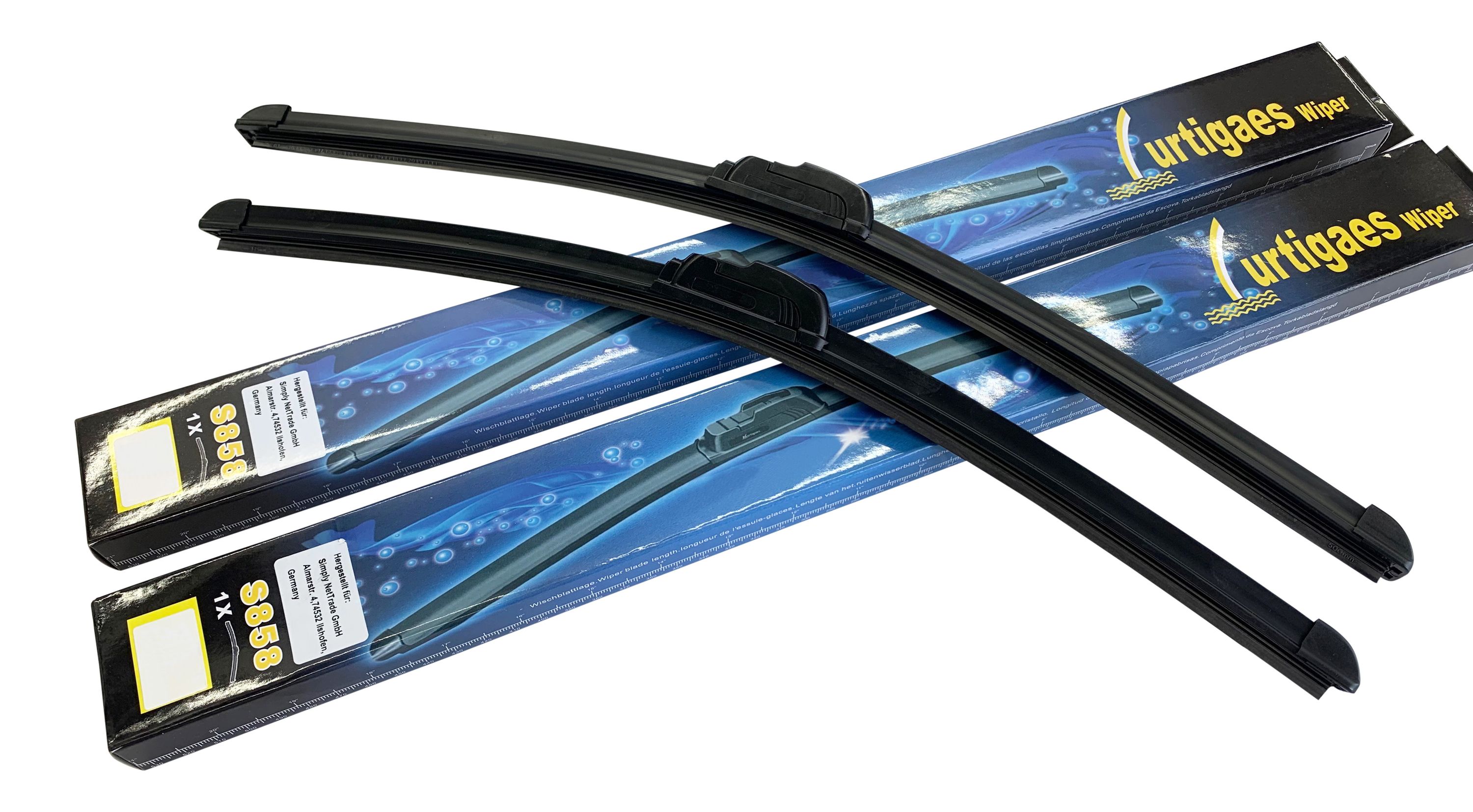 Bild von DOPPEL PACK Scheibenwischer FLAT 425/425mm für Alfa Romeo Spider