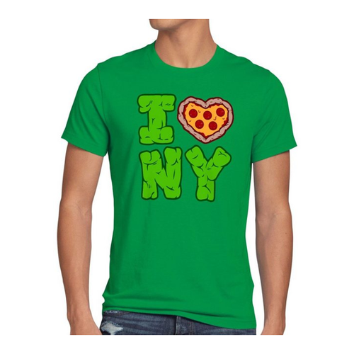Bild von Style3 Print-Shirt Herren T-Shirt Love NY Turtle Teenage New York Mutant