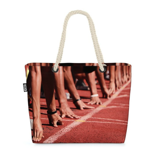 Bild von VOID Strandtasche – Sprinter Laufbahn Beach Bag