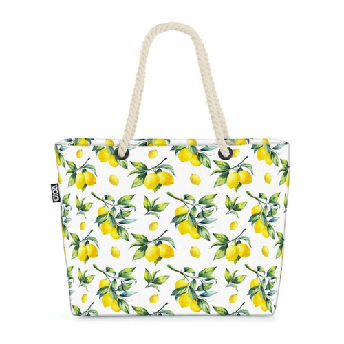 Bild von VOID Strandtasche – Sommer Zitronen Beach Bag