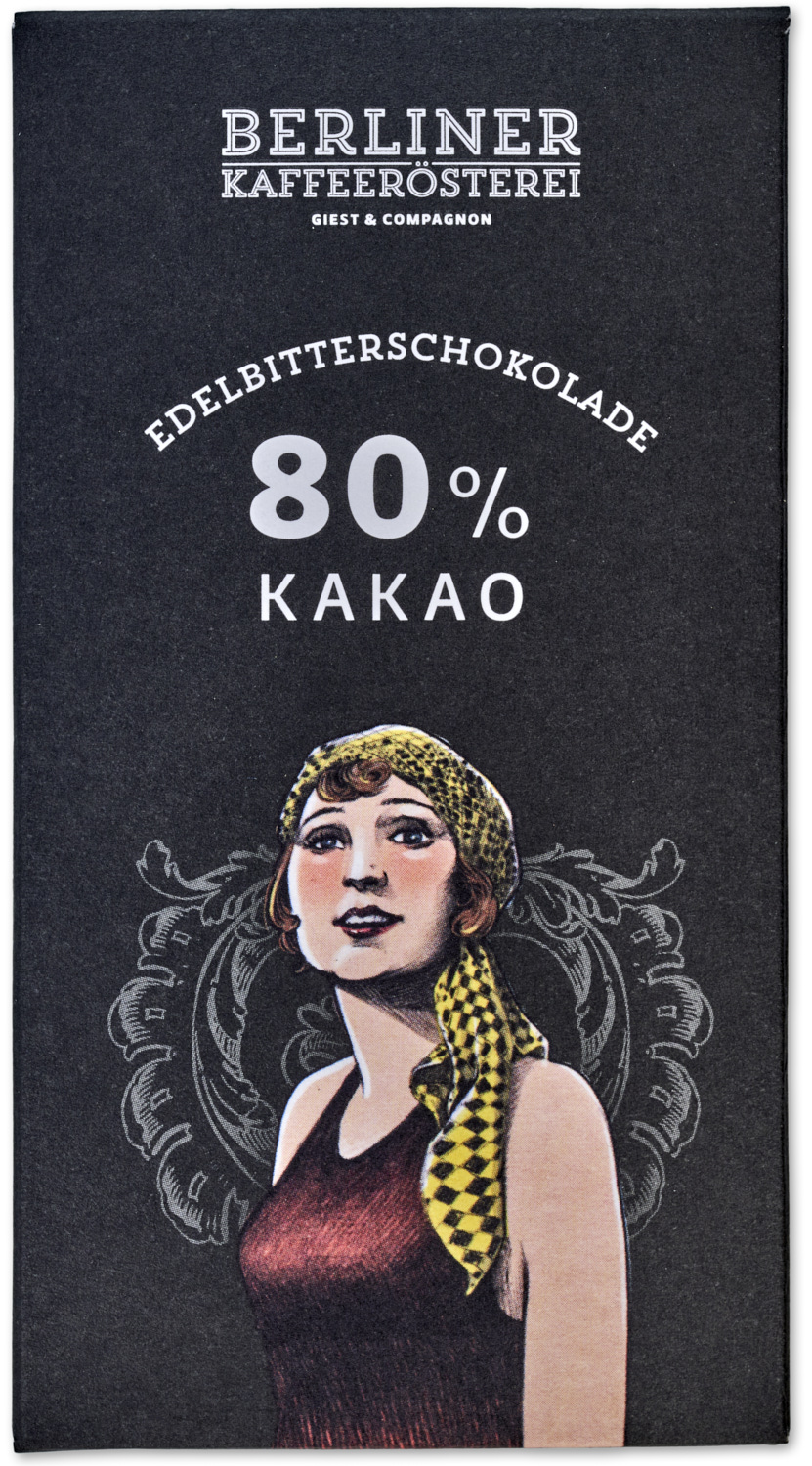 Bild von BKR - Tafel - ClassicLine "Edelbitter" 80% 45 g