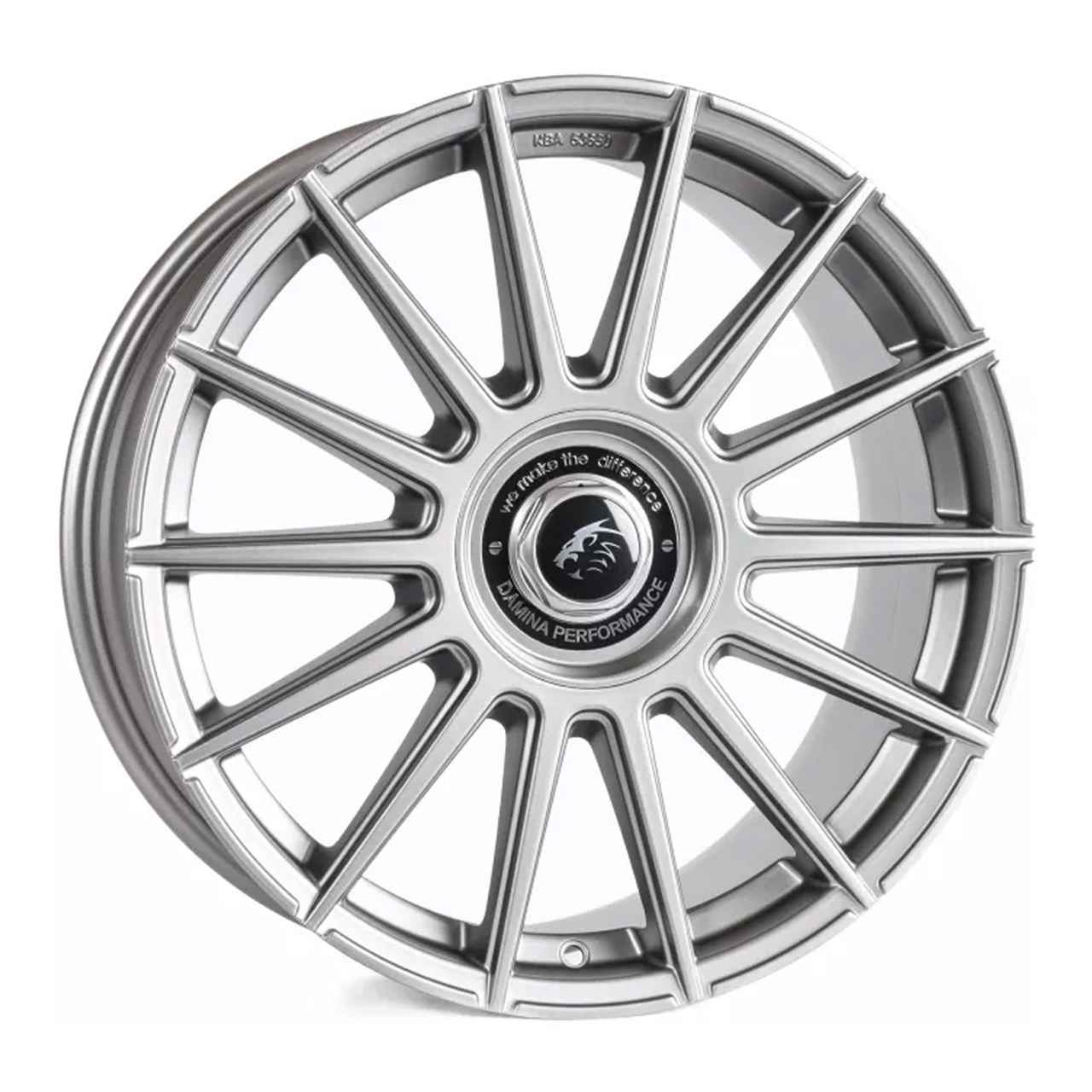 Bild von DAMINA PERFORMANCE DM09 matt grey painted 8.5Jx19 5x112+120 ET45
