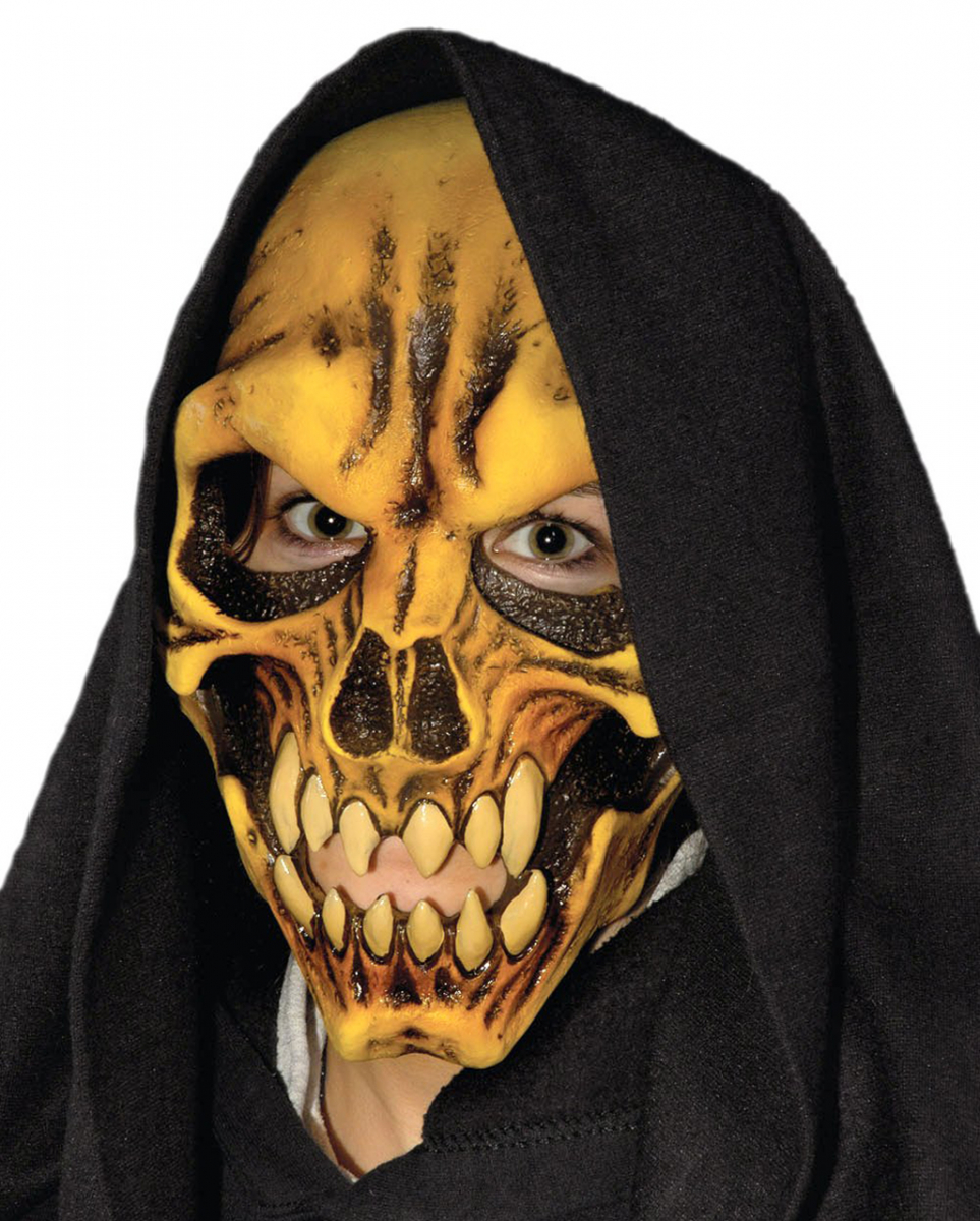 Bild von Horror Skull Maske mit Kapuze JETZT kaufen ?
