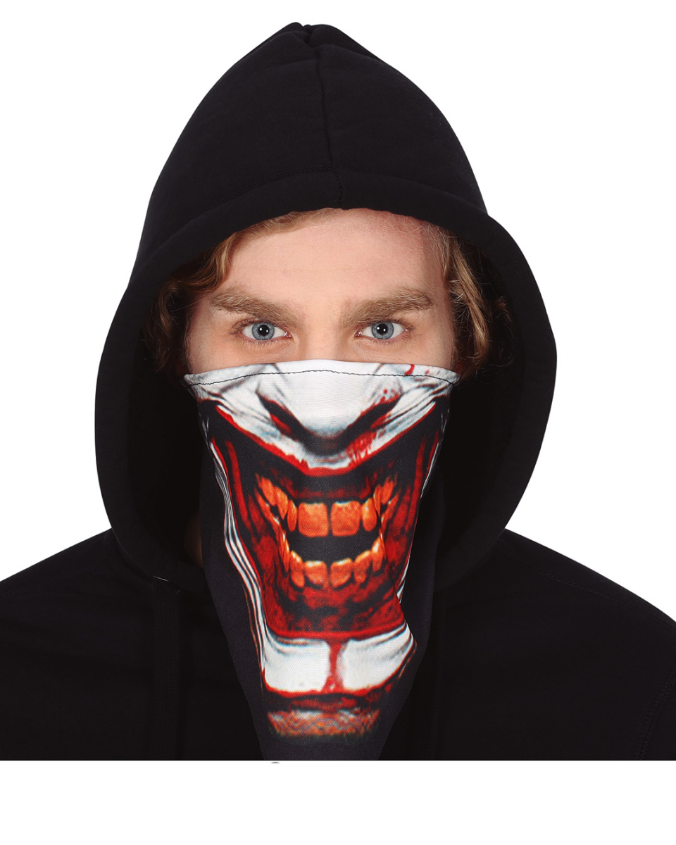 Bild von Creepy Clown Mund & Nasenschutz kaufen ?