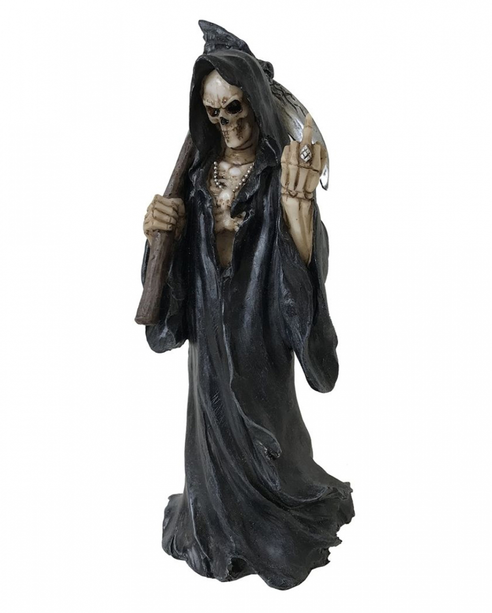 Bild von Horror-Shop Dekofigur Death Wish Sensenmann Statue 22cm