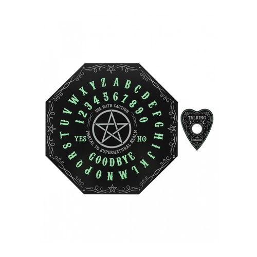 Bild von Ouija Octagon Wahrsagebrett Glow in the Dark – Das besondere Hexenbrett