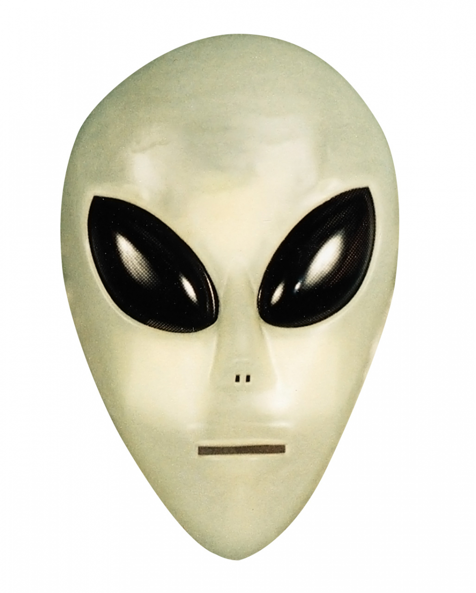 Bild von Glow in the Dark Alien Maske