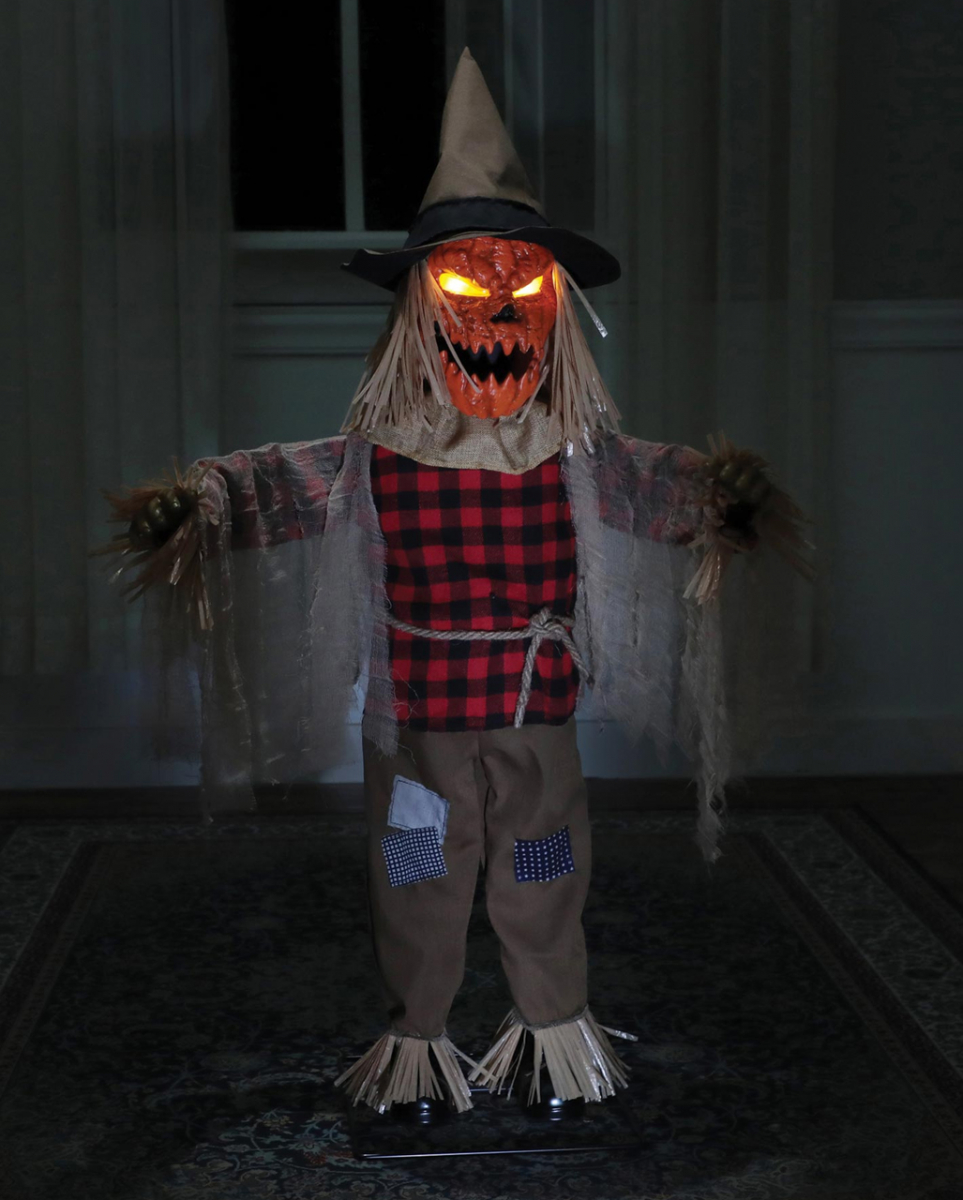 Bild von Schaurige Vogelscheuche Halloween Animatronic ➔