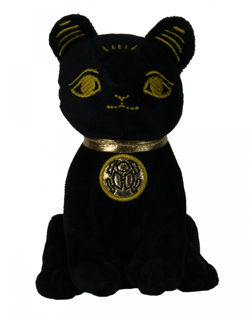 Bild von Plüschfigur Bastet Katze 14cm ➔ Gothic Homeware