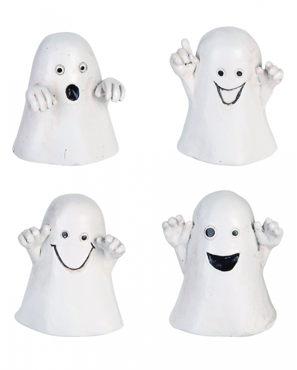 Bild von Horror-Shop Dekofigur Mini Gruselgeist Deko Figur für Halloween 4cm 1 St