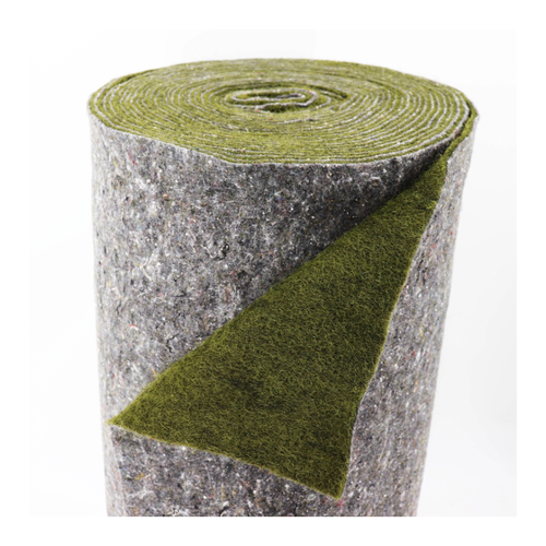 Bild von Aquagart Teichvlies 21m x 0,5m Ufermatte Grün