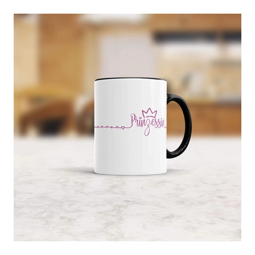 Bild von Tassendruck Prinzessin-Tasse mit Spruch - Einzelfall-Testbericht