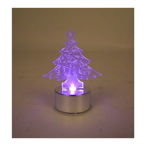 Bild von BURI Dekofigur 24x LED Figur Lampe Licht Beleuchtung Weihnachtsbaum Christmas Tannen
