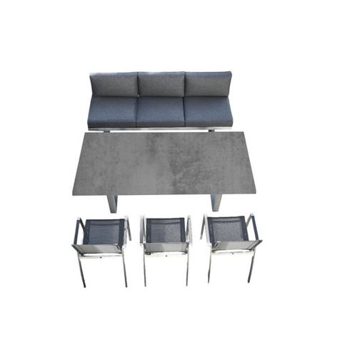 Bild von CASA DOMA Garten-Essgruppe Aragona/Falerna/Mineo – Das perfekte Gartenmöbel-Set