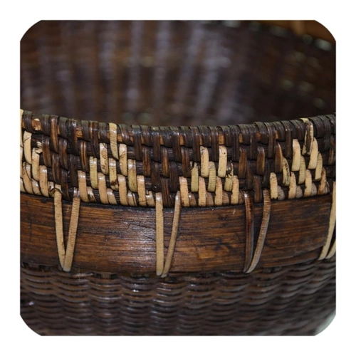 Bild von SIMANDRA Dekokorb Schale „Burma“ aus Rattan & Bambus