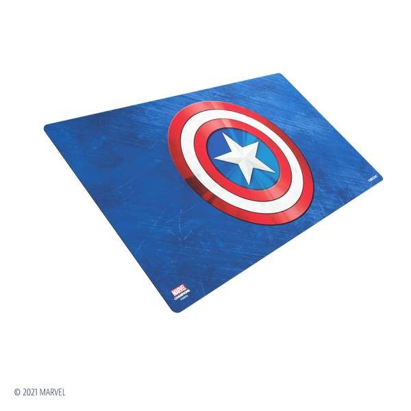 Bild von Gamegenic Spiel GGS40023ML - Marvel Champions Spielmatte - Captain America