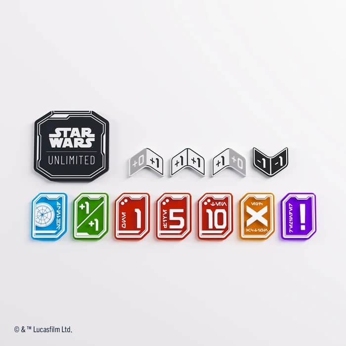 Bild von ASMODEE GGS60111 Gamegenic Star Wars: Unlimited Acrylic Tokens