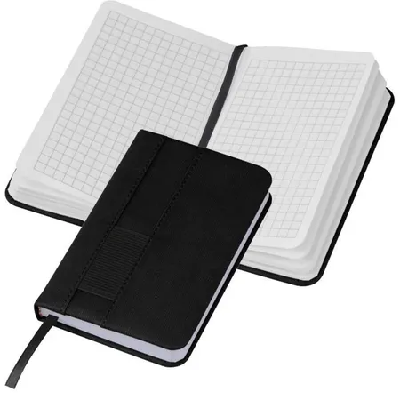 Bild von Livepac Office Notizbuch Notizbuch / DIN A6 / 160 S. kariert / Farbe: schwarz