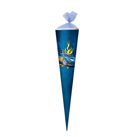 Bild von Herlitz Schultüte Herlitz Schultüte / Zuckertüte / 70cm / rund / "Rennauto
