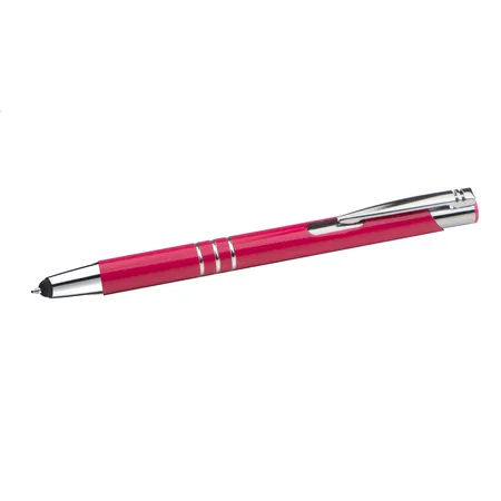 Bild von Livepac Office Kugelschreiber 10 Touchpen Kugelschreiber aus Metall / Farbe: fuchsienrot