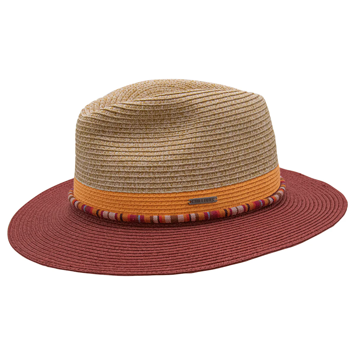 Bild von CHILLOUTS Damen Montijo Hat Sonnenhut, Wine/Orange, XS EU