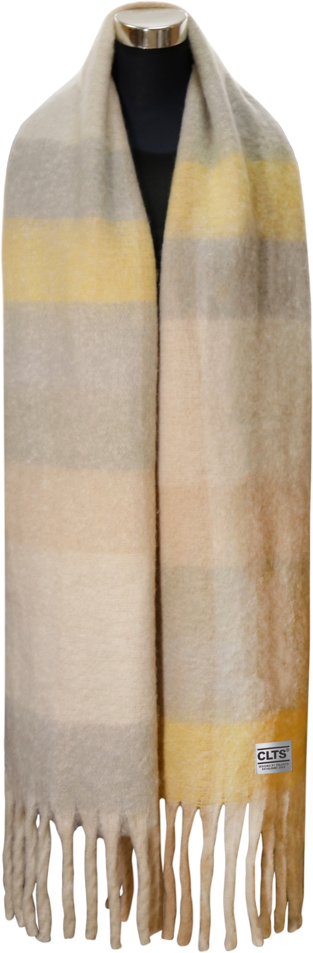 Bild von chillouts XXL-Schal "Gero Scarf", mit dicken Fransen