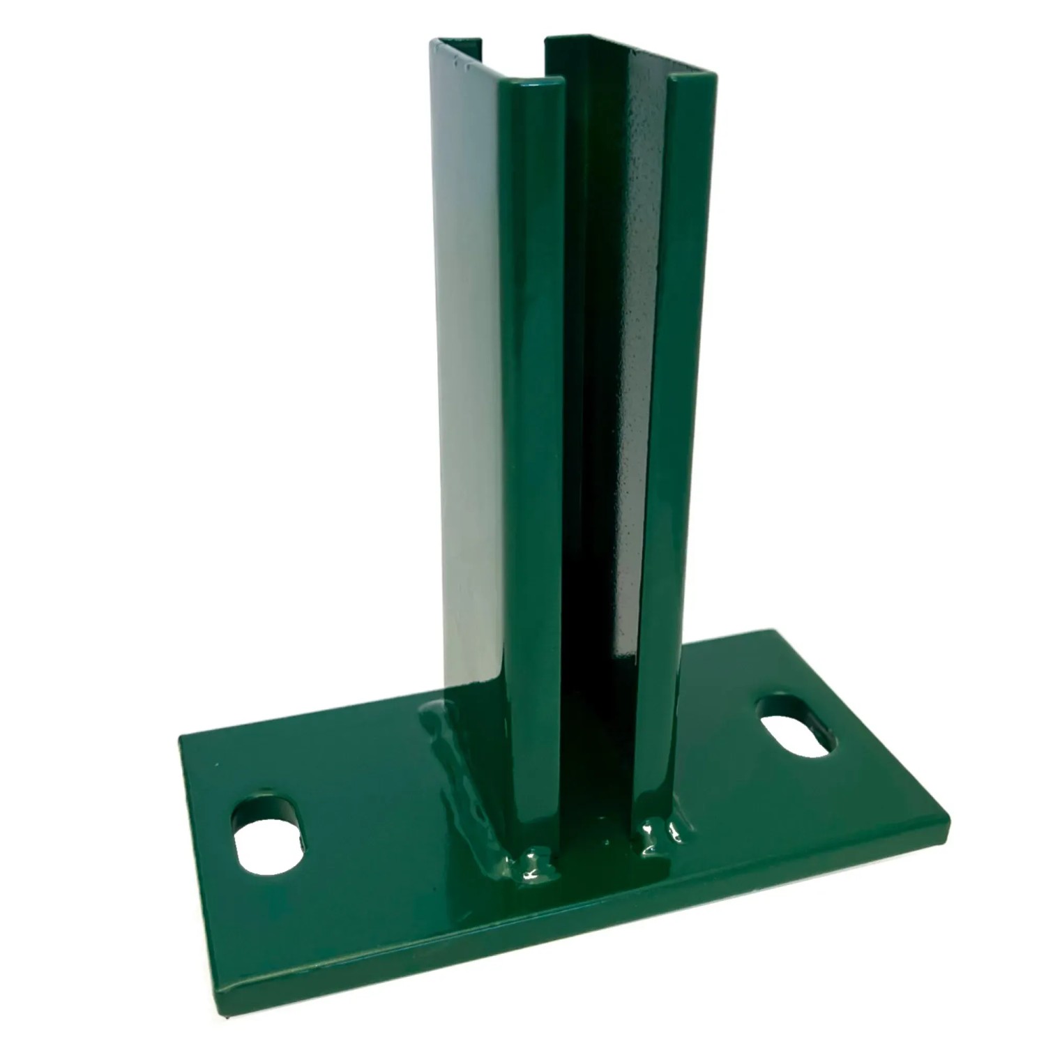 Bild von Pfostenfußplatte Eco Kurz 15 cm x 15 cm x 10 cm Moosgrün