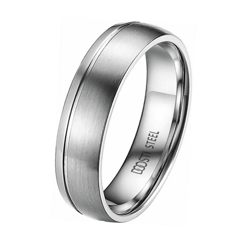 Bild von Schlichte Eleganz: Der Partnerring aus Edelstahl
