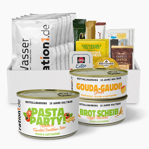Bild von EPa Nudeln in Tomatensoße - Tagesration Einmannpackung, 10 Jahre haltbar