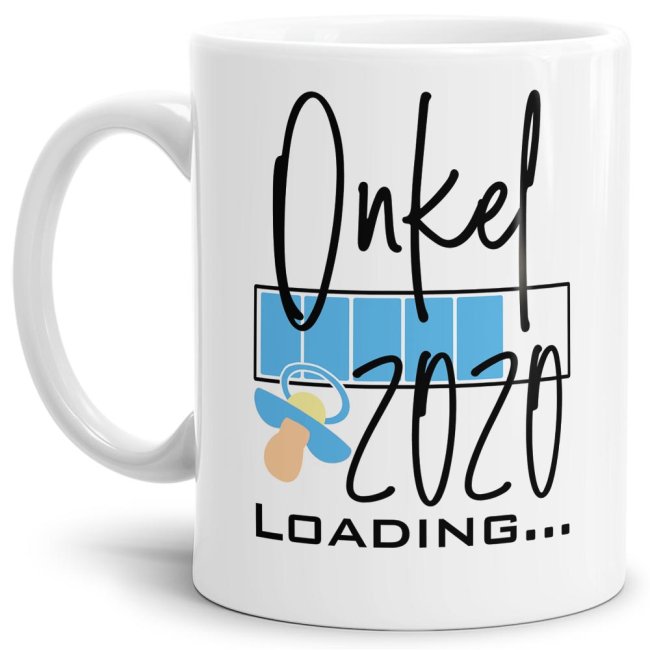 Bild von Tasse Loading - Du wirst Onkel 2020 - Weiß